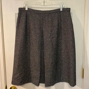 Pendelton Wool Classic Gray Women's Skirt Sz 18
